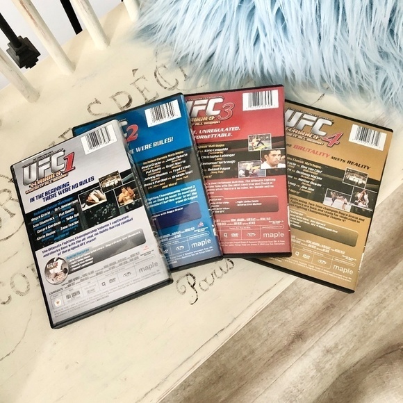 UFC, 1994, Classic Collection, Vol 1-4 DVD, No Rules, Uncut, With Royce Gracie - Picture 9 of 16